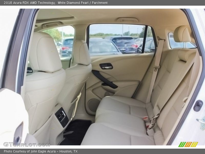 White Diamond Pearl / Parchment 2018 Acura RDX AWD Technology