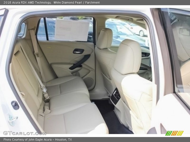 White Diamond Pearl / Parchment 2018 Acura RDX AWD Technology
