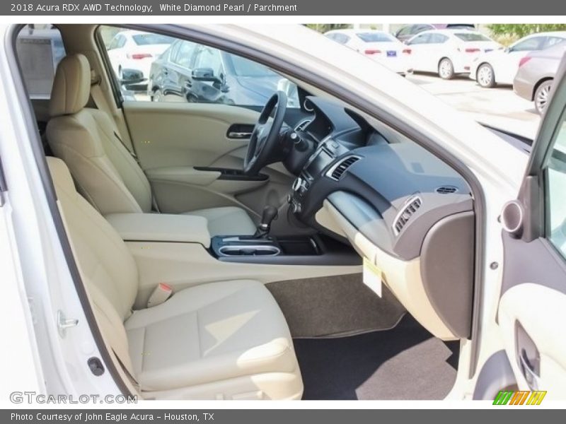 White Diamond Pearl / Parchment 2018 Acura RDX AWD Technology