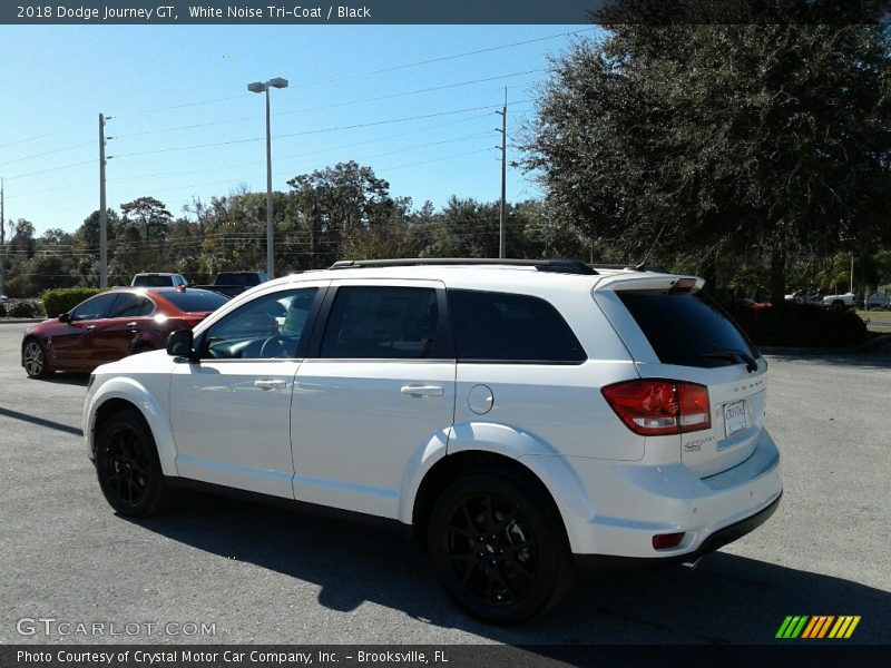 White Noise Tri-Coat / Black 2018 Dodge Journey GT