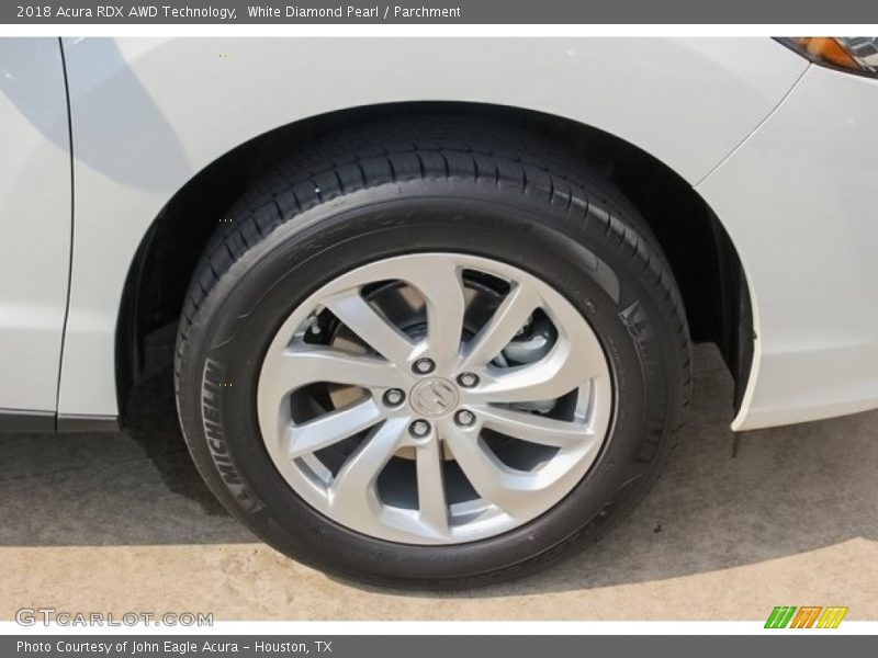 White Diamond Pearl / Parchment 2018 Acura RDX AWD Technology