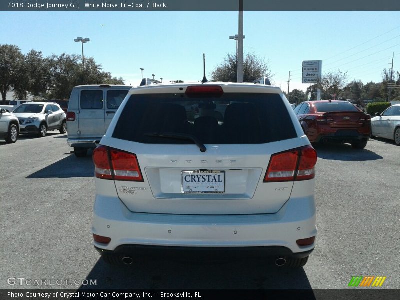 White Noise Tri-Coat / Black 2018 Dodge Journey GT