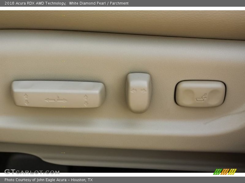 White Diamond Pearl / Parchment 2018 Acura RDX AWD Technology