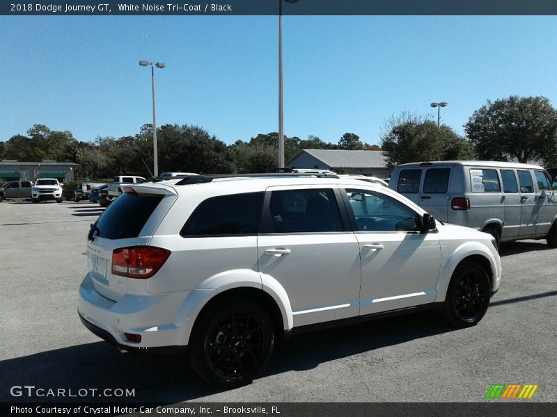 White Noise Tri-Coat / Black 2018 Dodge Journey GT