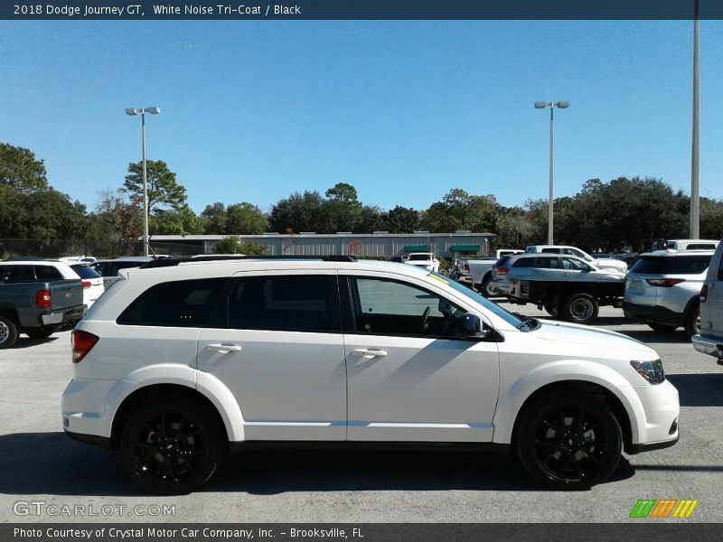 White Noise Tri-Coat / Black 2018 Dodge Journey GT