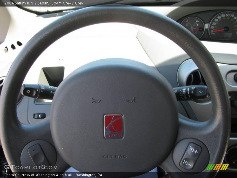 Storm Grey / Grey 2004 Saturn ION 2 Sedan