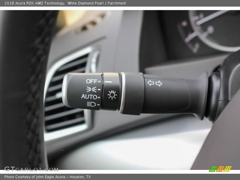 White Diamond Pearl / Parchment 2018 Acura RDX AWD Technology