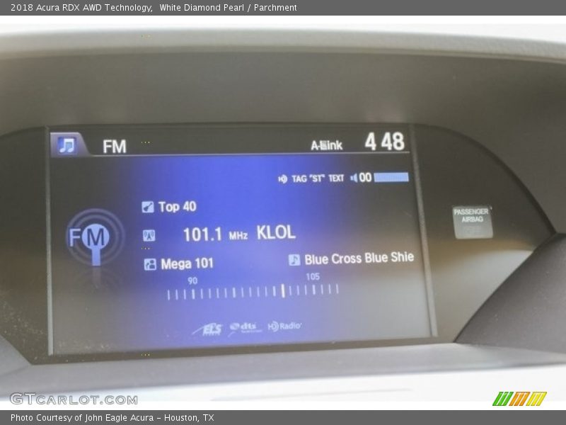 White Diamond Pearl / Parchment 2018 Acura RDX AWD Technology