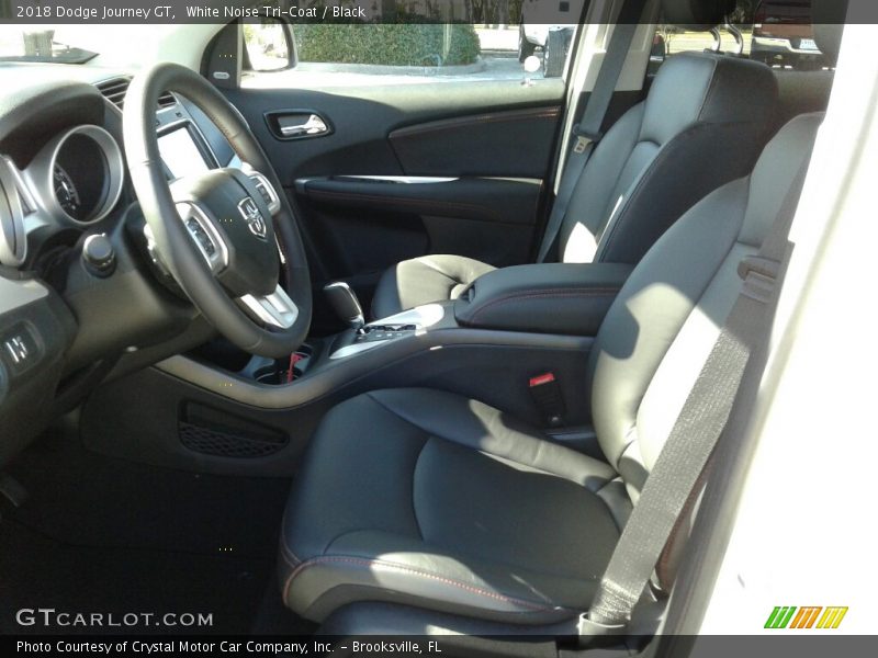 White Noise Tri-Coat / Black 2018 Dodge Journey GT