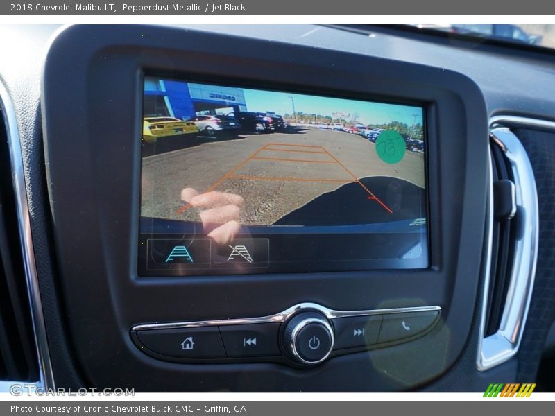 Pepperdust Metallic / Jet Black 2018 Chevrolet Malibu LT