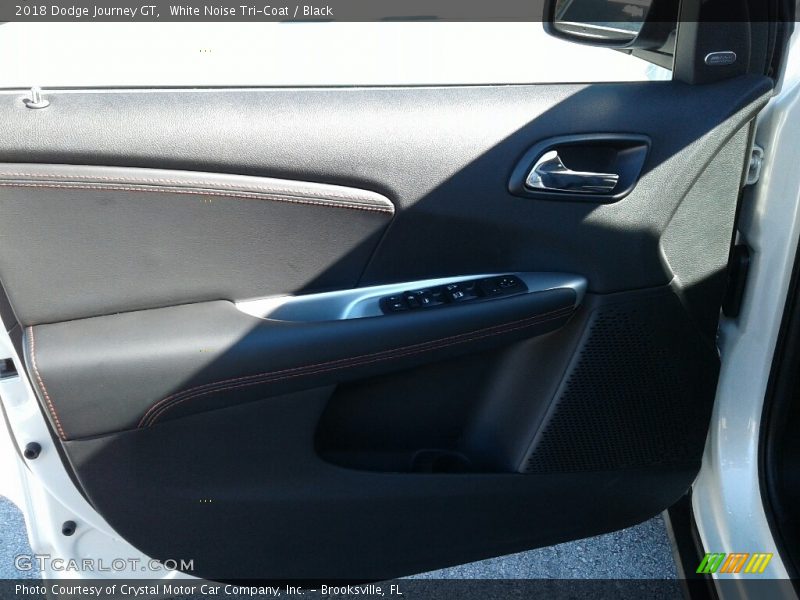White Noise Tri-Coat / Black 2018 Dodge Journey GT