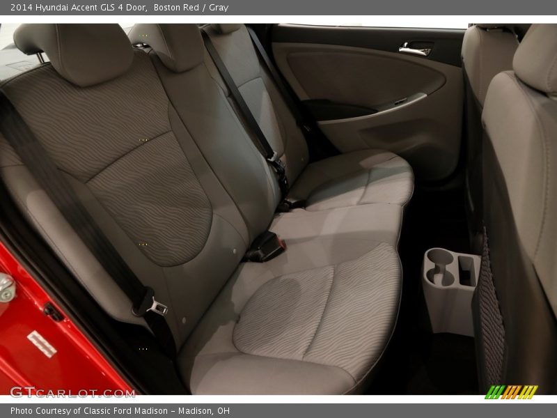 Boston Red / Gray 2014 Hyundai Accent GLS 4 Door