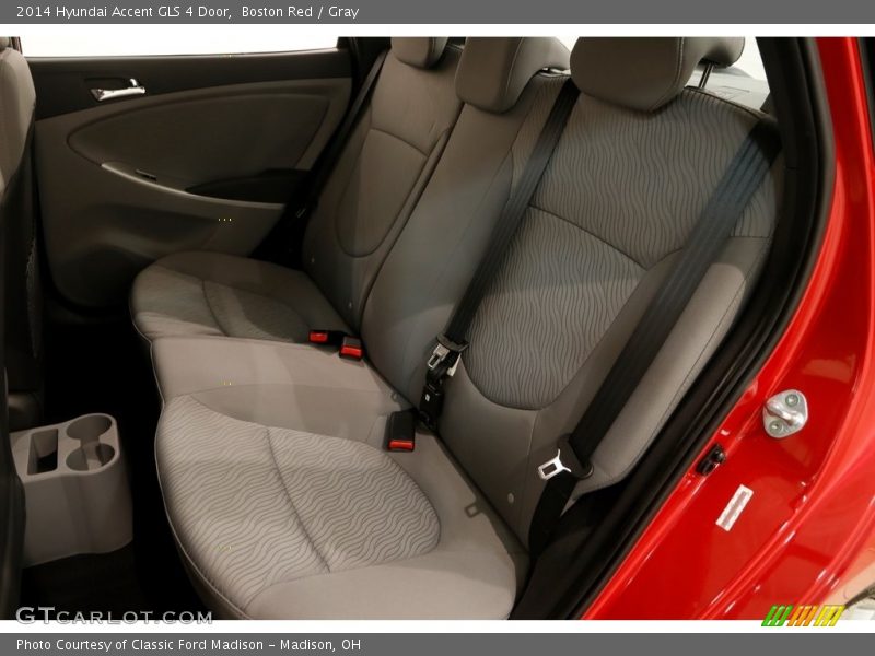 Boston Red / Gray 2014 Hyundai Accent GLS 4 Door