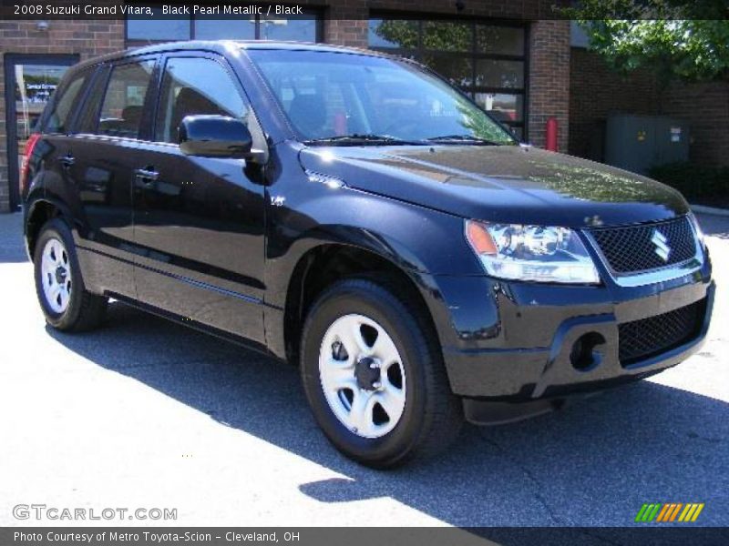 Black Pearl Metallic / Black 2008 Suzuki Grand Vitara
