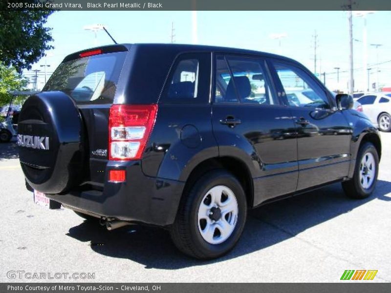 Black Pearl Metallic / Black 2008 Suzuki Grand Vitara