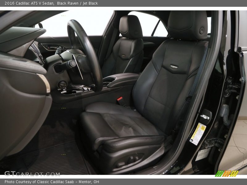 Front Seat of 2016 ATS V Sedan