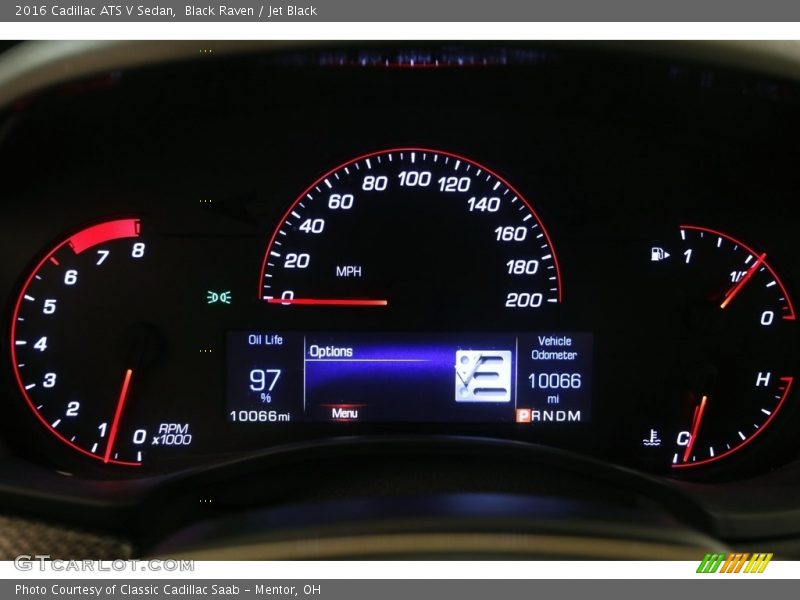  2016 ATS V Sedan V Sedan Gauges