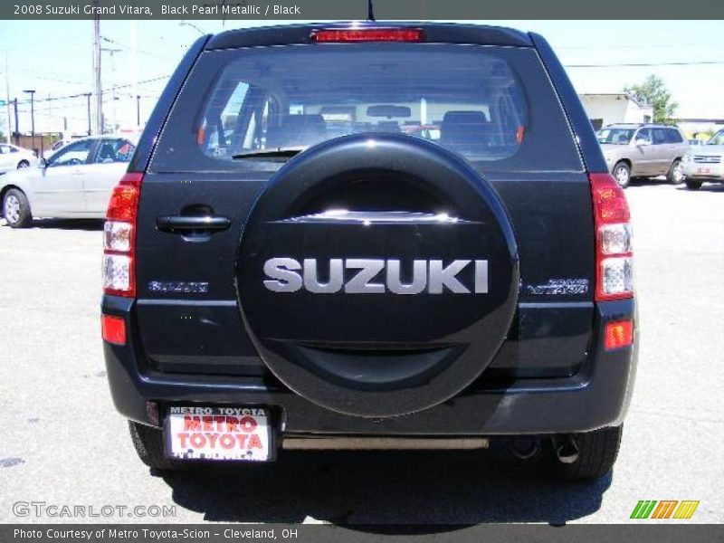 Black Pearl Metallic / Black 2008 Suzuki Grand Vitara