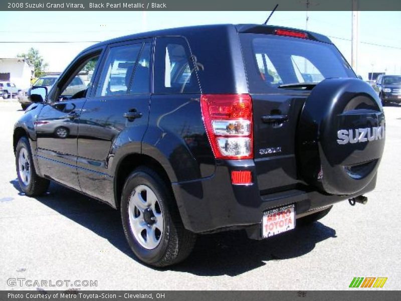 Black Pearl Metallic / Black 2008 Suzuki Grand Vitara