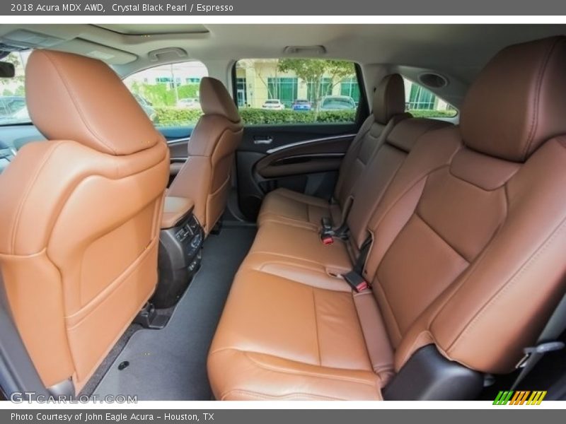 Crystal Black Pearl / Espresso 2018 Acura MDX AWD
