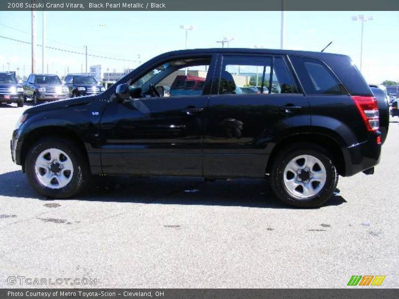 Black Pearl Metallic / Black 2008 Suzuki Grand Vitara