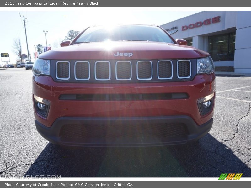 Redline Pearl / Black 2018 Jeep Compass Latitude