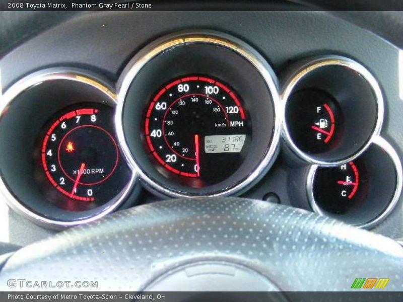 Phantom Gray Pearl / Stone 2008 Toyota Matrix