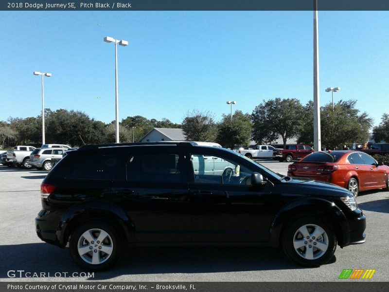 Pitch Black / Black 2018 Dodge Journey SE
