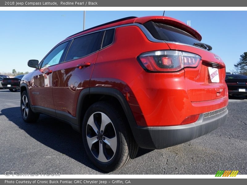 Redline Pearl / Black 2018 Jeep Compass Latitude
