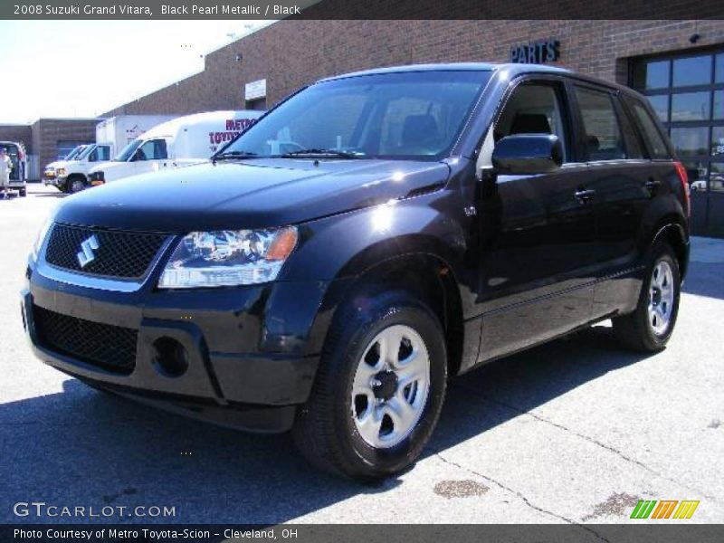 Black Pearl Metallic / Black 2008 Suzuki Grand Vitara