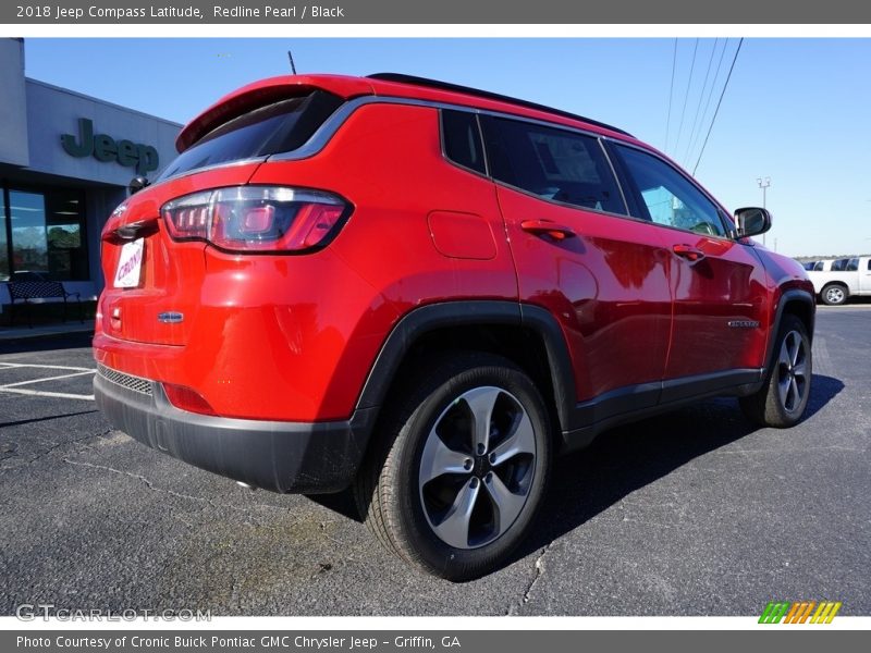Redline Pearl / Black 2018 Jeep Compass Latitude