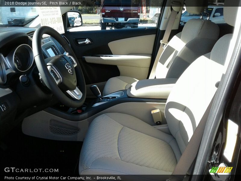 Pitch Black / Black 2018 Dodge Journey SE