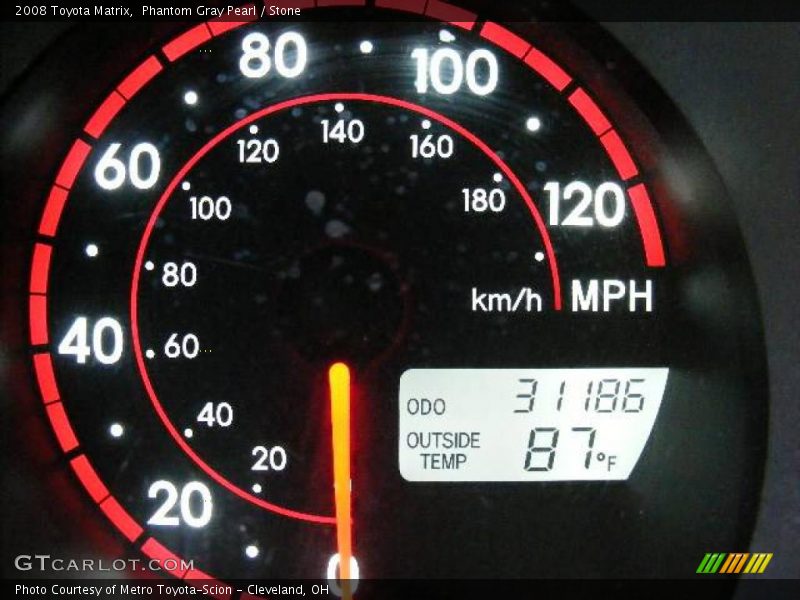 Phantom Gray Pearl / Stone 2008 Toyota Matrix
