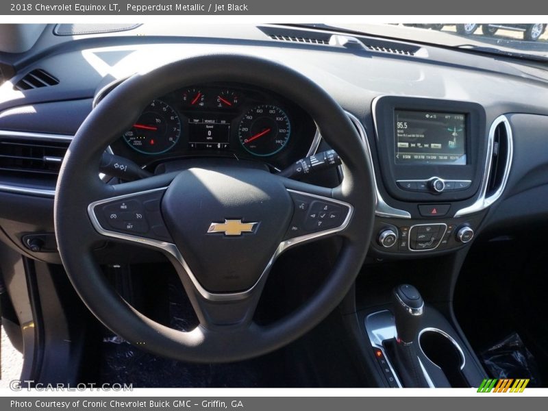 Pepperdust Metallic / Jet Black 2018 Chevrolet Equinox LT