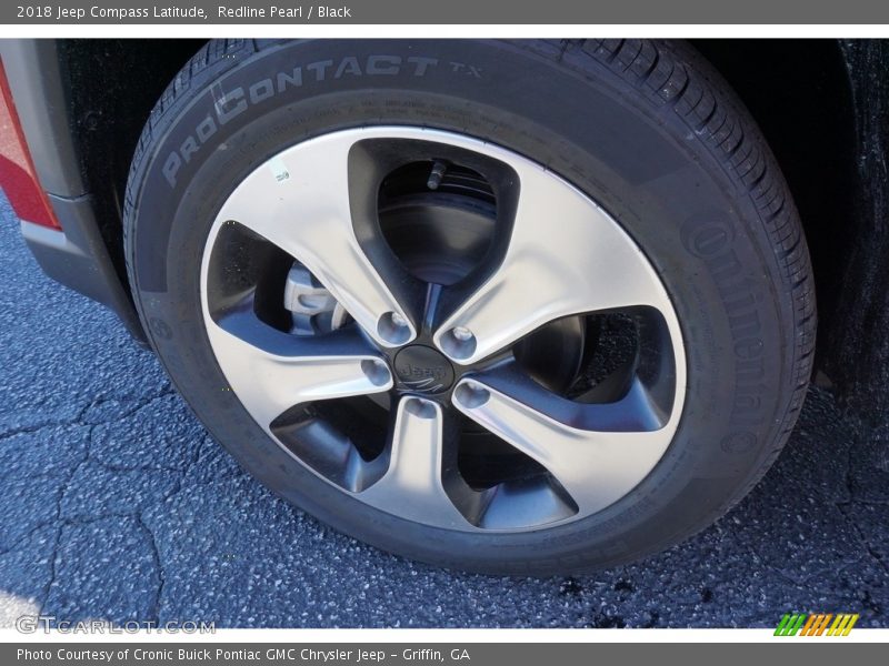 Redline Pearl / Black 2018 Jeep Compass Latitude