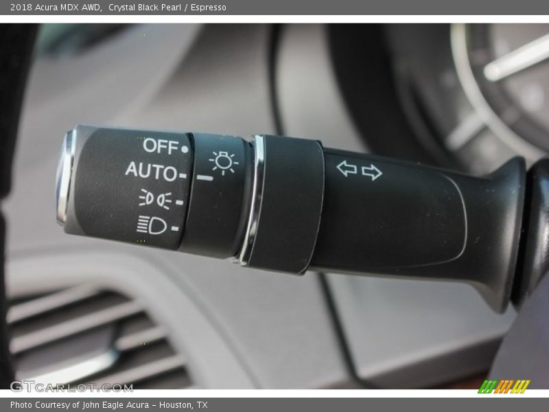 Crystal Black Pearl / Espresso 2018 Acura MDX AWD