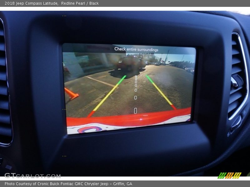 Redline Pearl / Black 2018 Jeep Compass Latitude