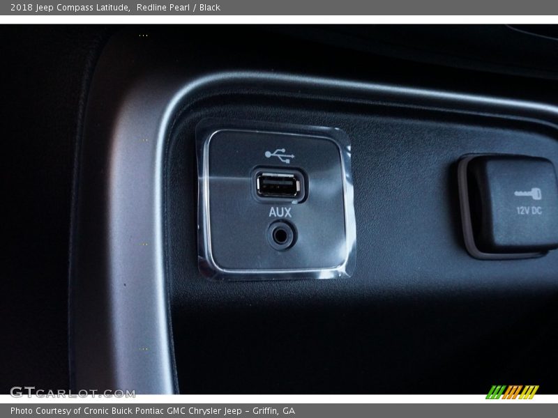 Redline Pearl / Black 2018 Jeep Compass Latitude