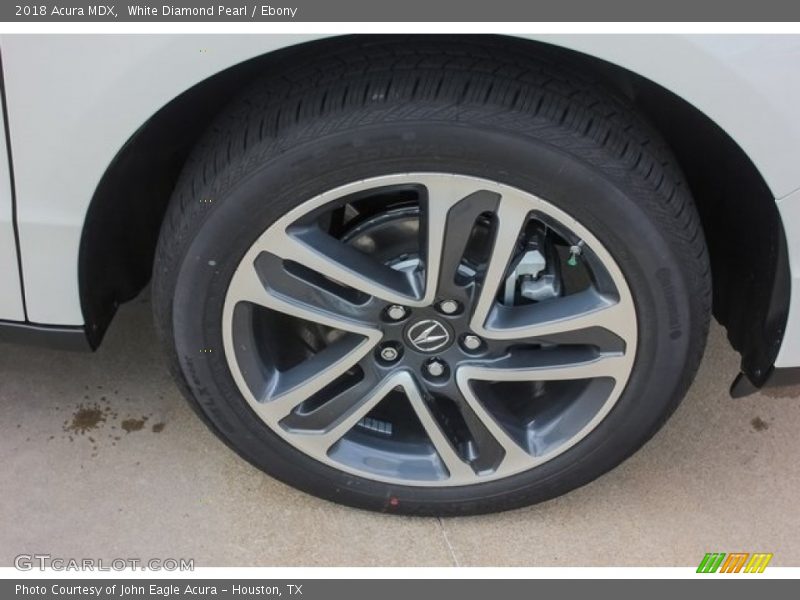 White Diamond Pearl / Ebony 2018 Acura MDX