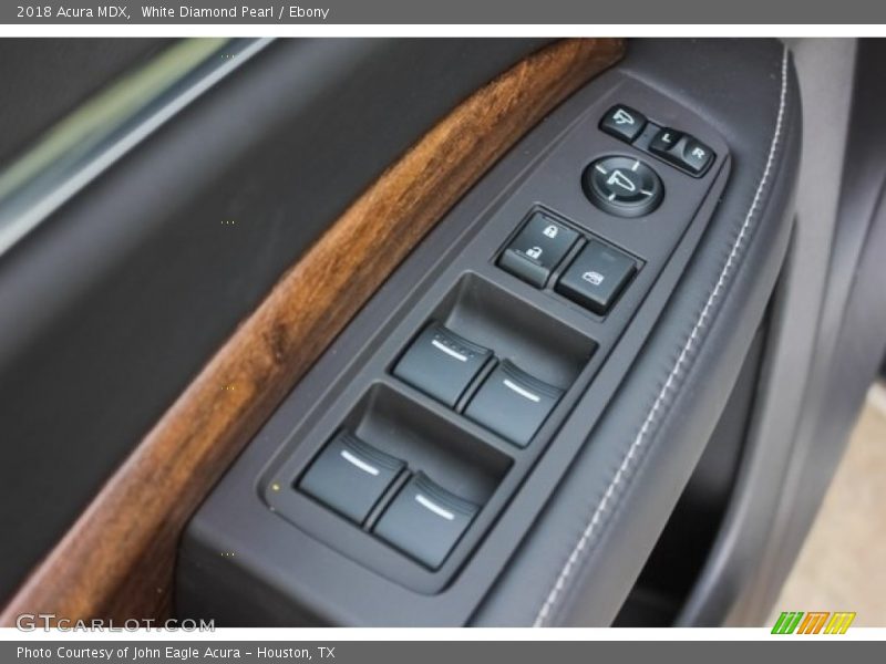 White Diamond Pearl / Ebony 2018 Acura MDX