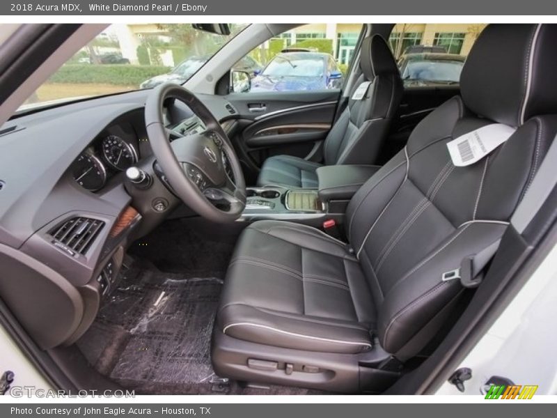 White Diamond Pearl / Ebony 2018 Acura MDX