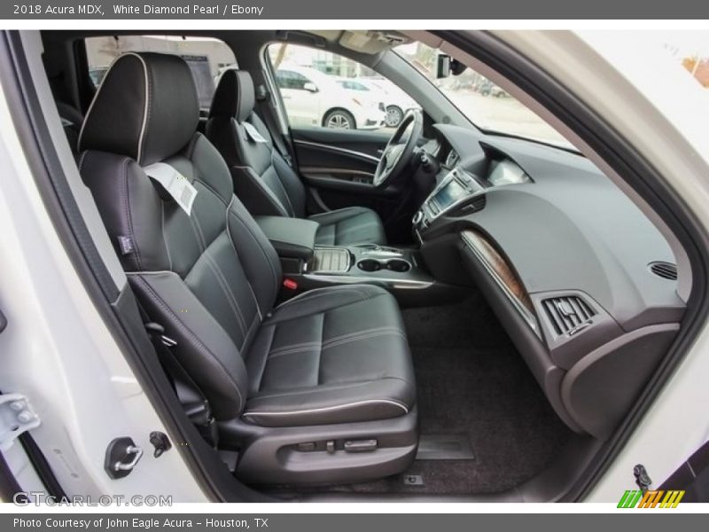 White Diamond Pearl / Ebony 2018 Acura MDX