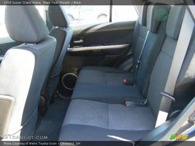 Black Pearl Metallic / Black 2008 Suzuki Grand Vitara