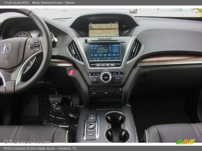 White Diamond Pearl / Ebony 2018 Acura MDX