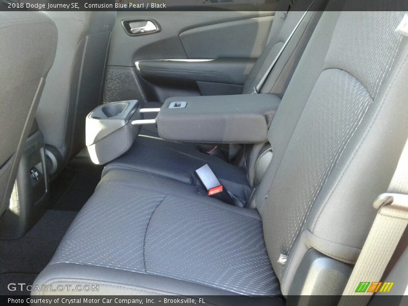 Contusion Blue Pearl / Black 2018 Dodge Journey SE