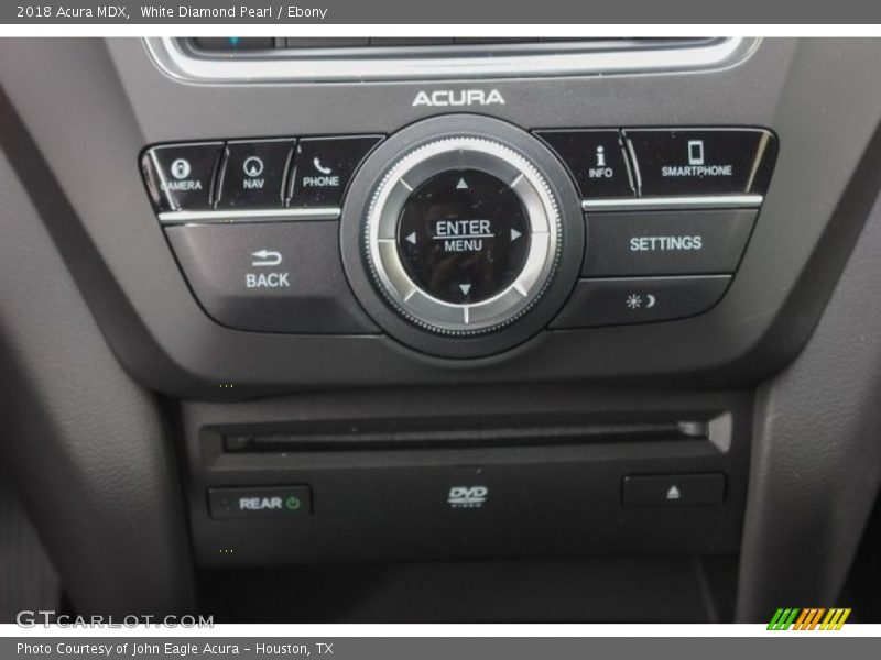 White Diamond Pearl / Ebony 2018 Acura MDX