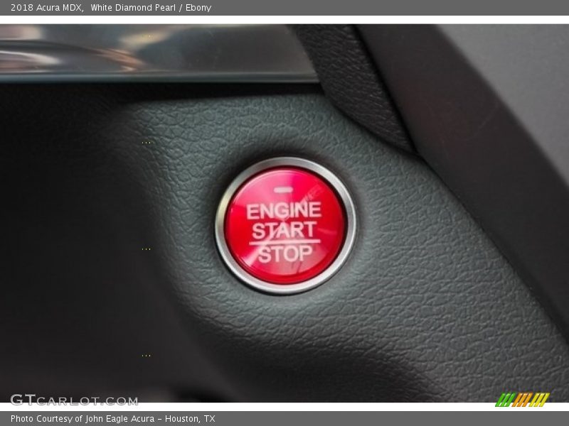 White Diamond Pearl / Ebony 2018 Acura MDX