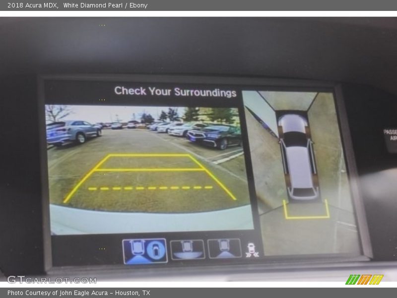 White Diamond Pearl / Ebony 2018 Acura MDX