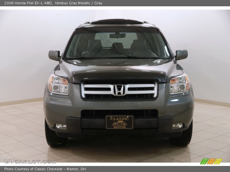 Nimbus Gray Metallic / Gray 2008 Honda Pilot EX-L 4WD