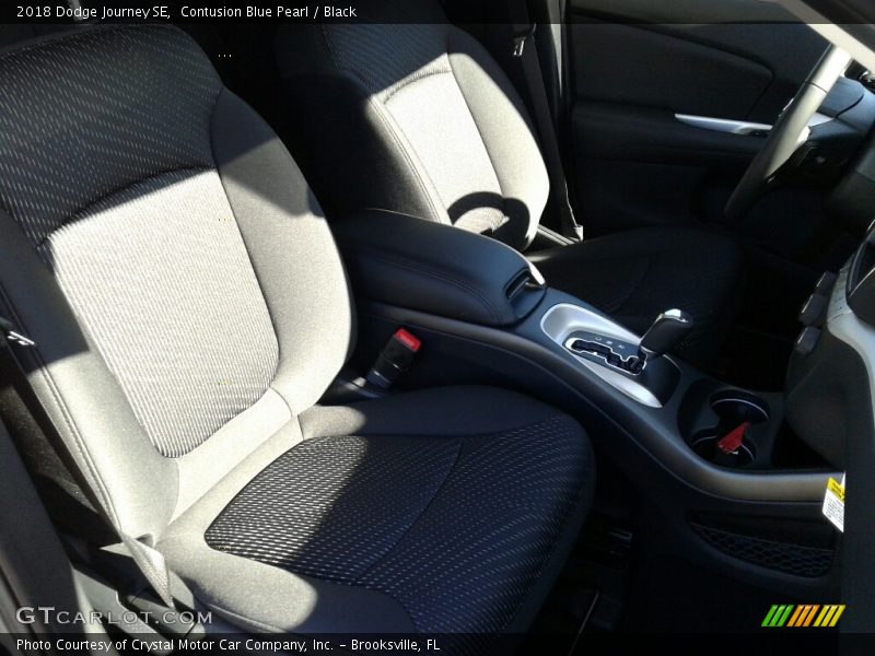 Contusion Blue Pearl / Black 2018 Dodge Journey SE
